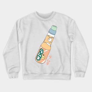 Kawaii Orange Soda Drink Crewneck Sweatshirt